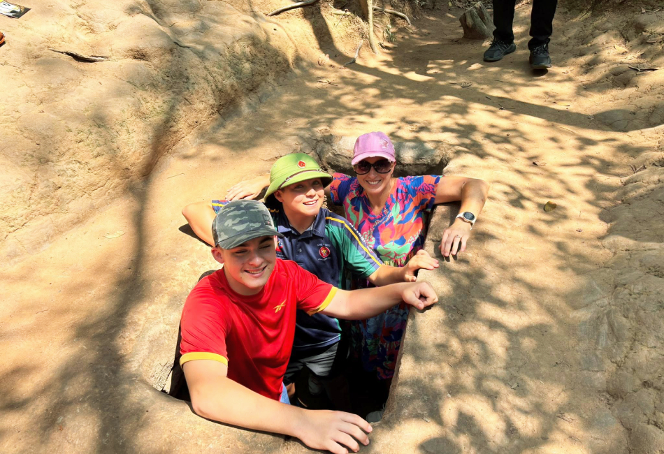 Les Tunnels de Cu Chi Vietnam